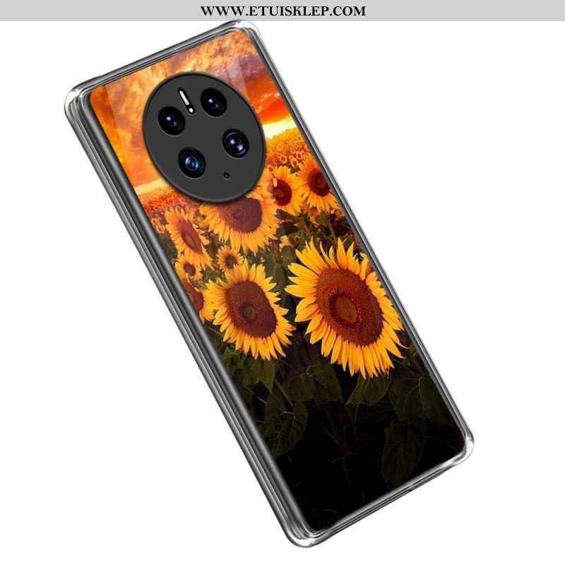 Futerały do Huawei Mate 50 Pro Wzniosłe Słoneczniki
